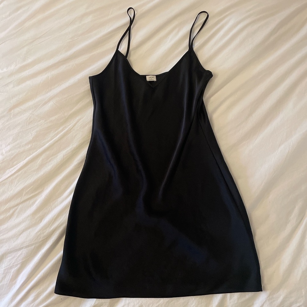 Aritzia Wilfred Only Slip Mini Dress